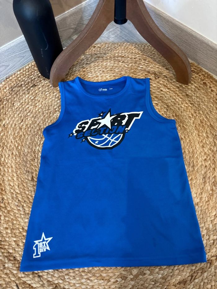 Maillot de basket garçon taille 8 ans - photo numéro 2