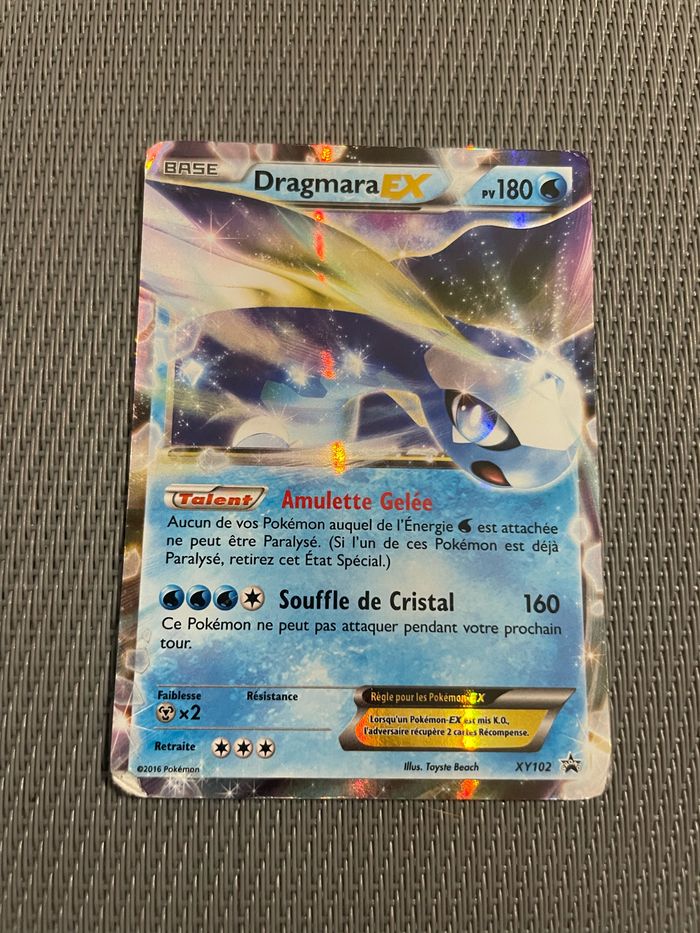 Carte Pok mon Dragmara EX XY102 Promo FR Pokemon Beebs carte-pok-mon-dragmara-ex-xy102-promo-fr-pokemon-beebs