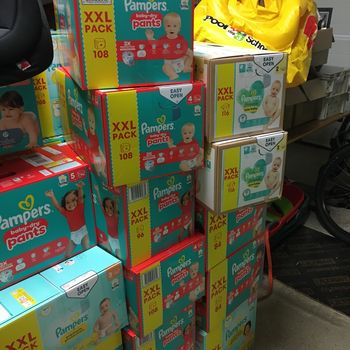 Couches Pampers xxl