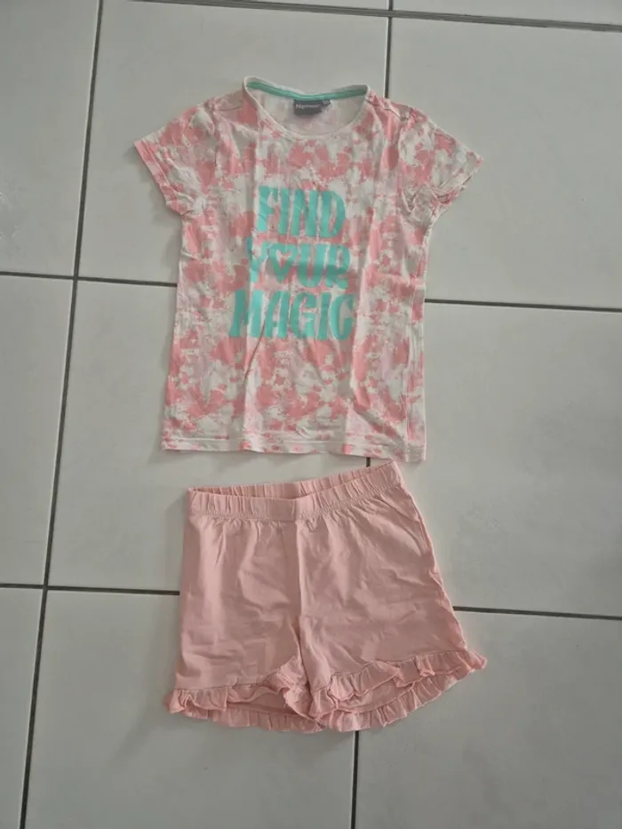 Pyjashort 9/10 ans