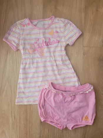 Ensemble haut et bas fille Adidas 12 mois