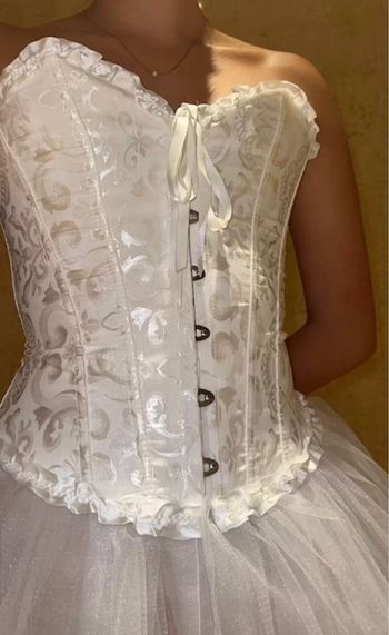 Corset blanc