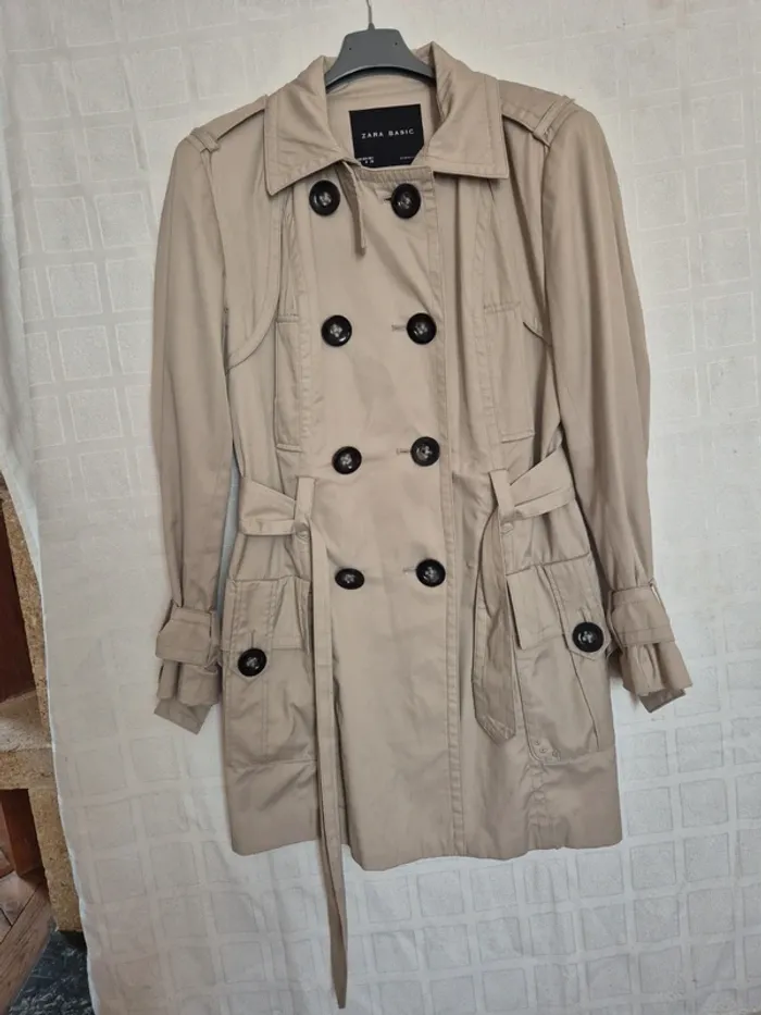 imperméable zara taille 38