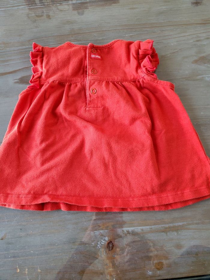 Ensemble t-shirt et gilet 6 mois Catimini - photo numéro 4