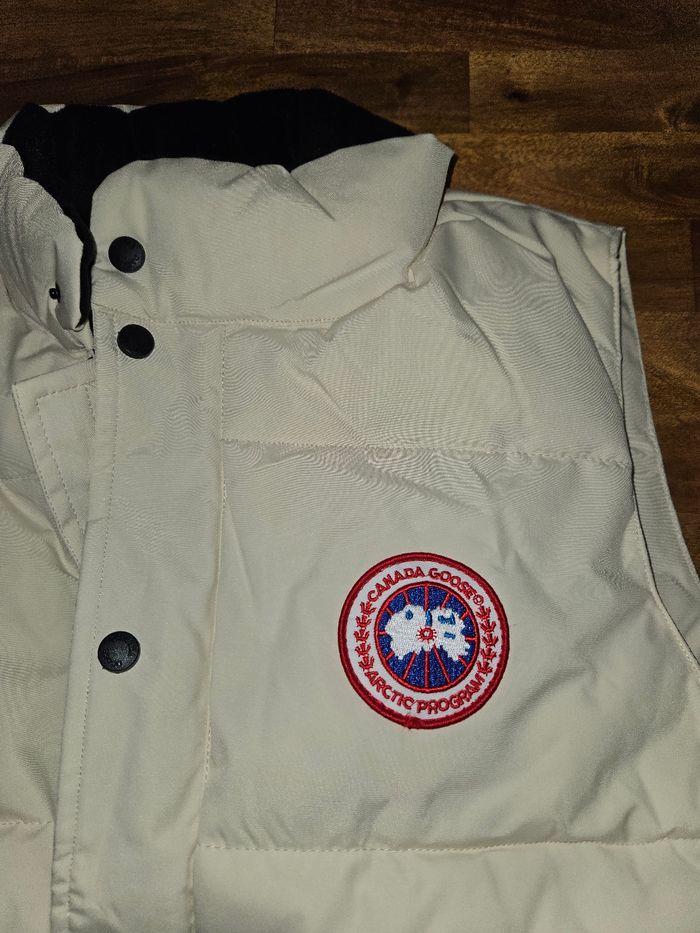 Doudoune sans manche canada goose freestyle blanche - photo numéro 3