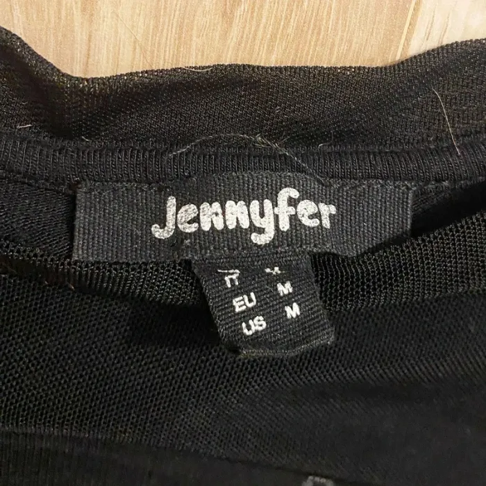 Jennyfer T-Shirt Halloween squelette I Am Yours Noir Ouija Style Femme Geekwear (Taille M) - photo numéro 5