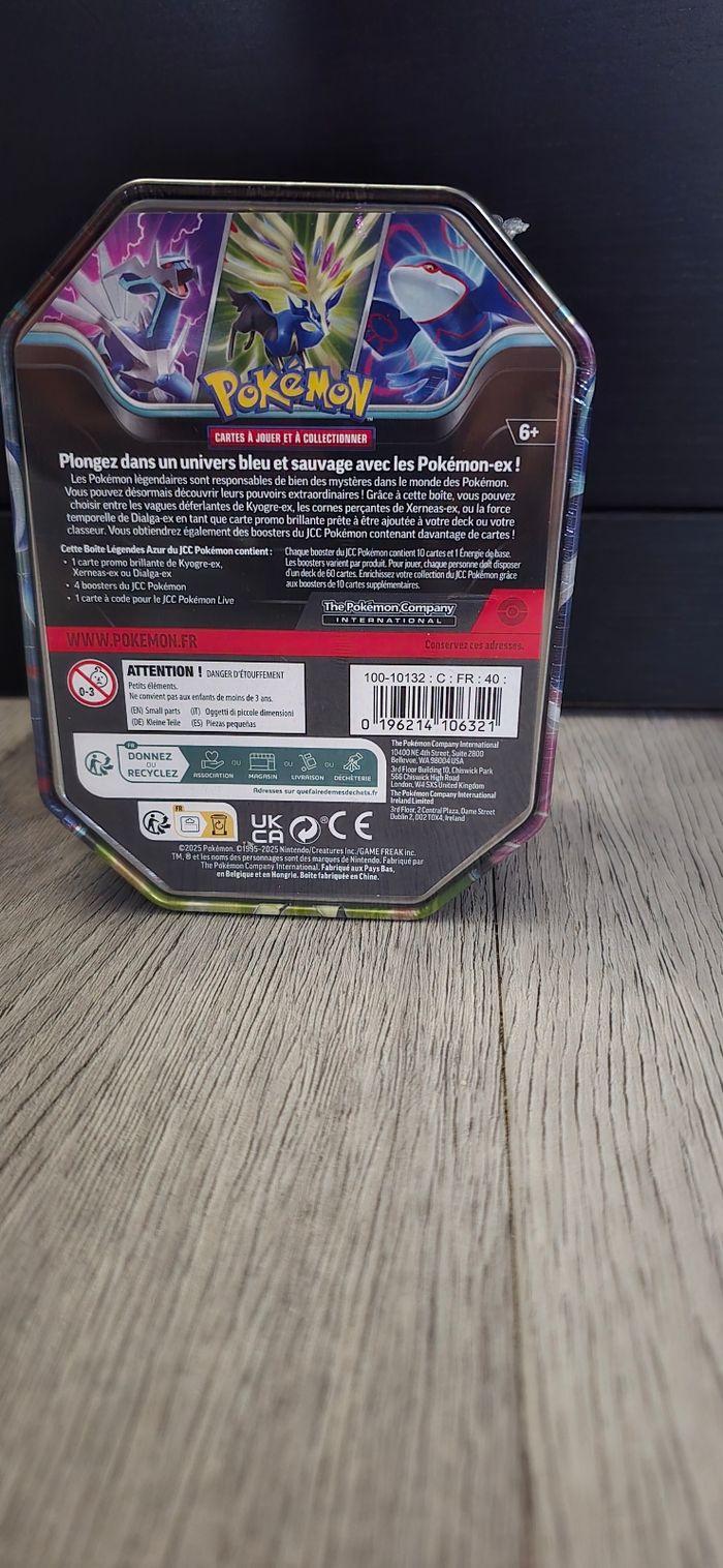 Pokemon pokebox dialga ex neuf et scellé - photo numéro 2