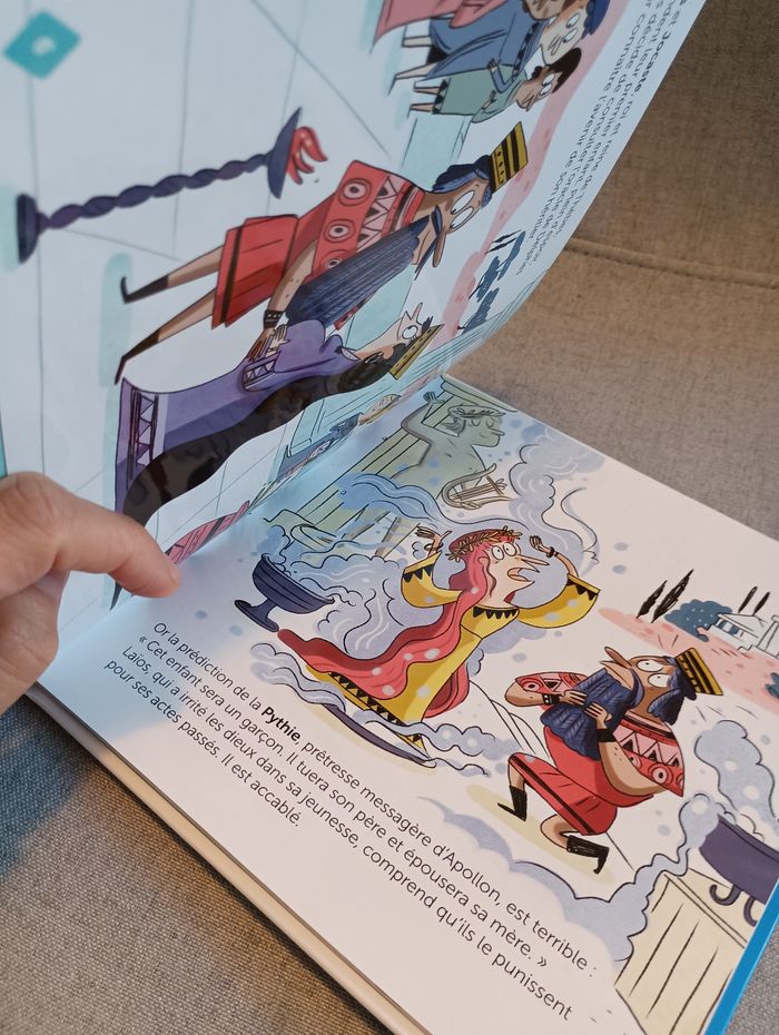 Livre mes p'tits mythe le mythe de Oedipe neuf - photo numéro 4