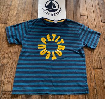 T-shirt court petit bateau 10 ans