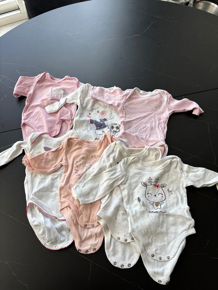 Lot bodies fille