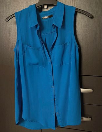 Débardeur bleu le