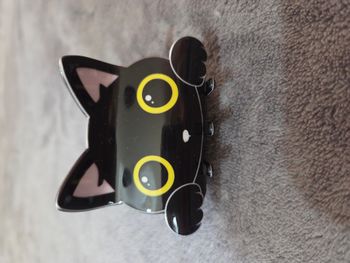 Pince cheveux Chat noir