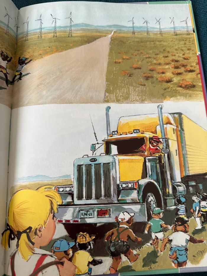 Livre rare Caroline en Amérique USA album bd Pierre Probst contour couleurs multicolore - photo numéro 10