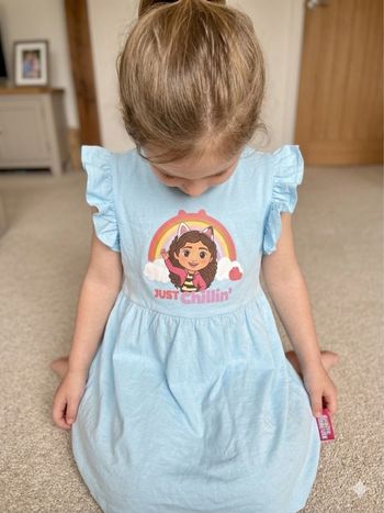 Robe fille gabby’s  dollhouse t3ans 