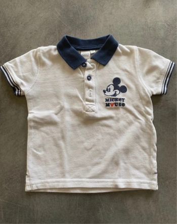 Polo mickey 18mois