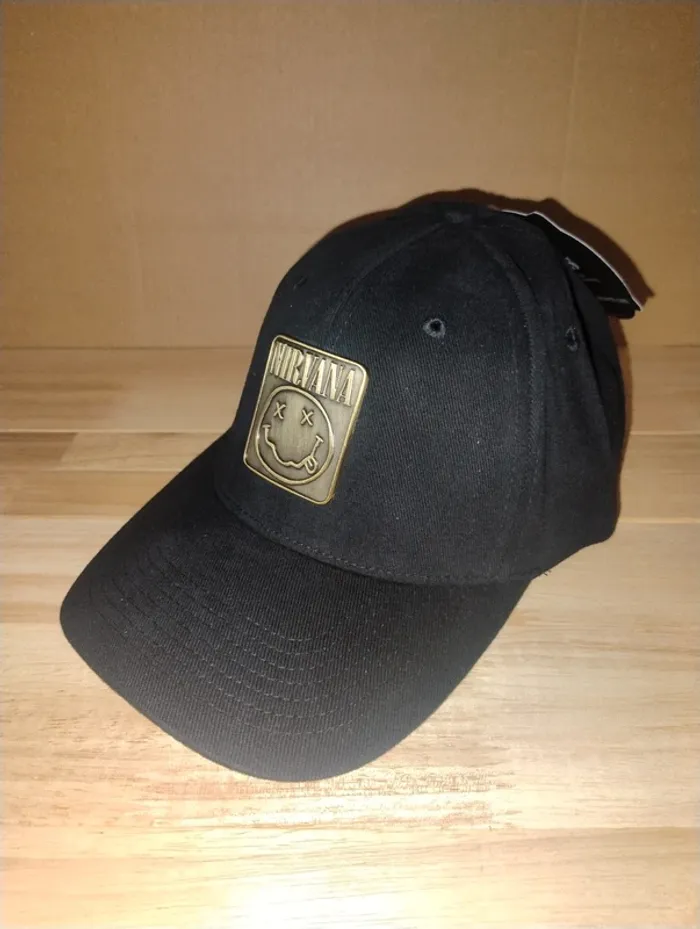 Casquette Nirvana taille unique noire - photo numéro 3