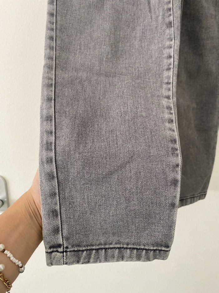 Jean mom gris à élastique Enfant fille 10 ans H&M - photo numéro 2