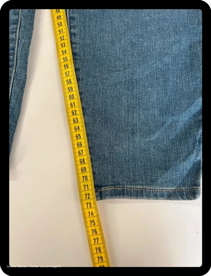 Jean Levi's Signature Femme Modern Skinny Bleu | Taille 22M FR52 | Défaut Fermeture | BP139 - photo numéro 9