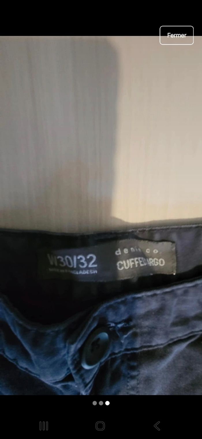 Pantalon cargo homme - photo numéro 3