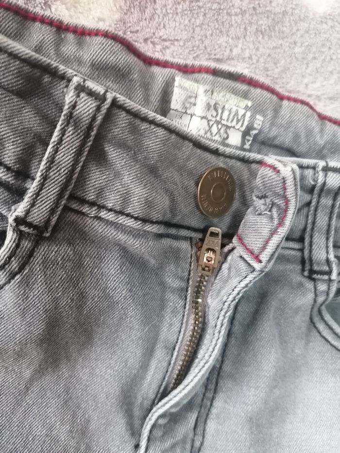 Pantalon jeans slim stretch 🩶   garçon XXS - photo numéro 5