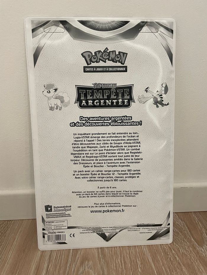 Classeur carte Pokémon Tempête Argentée - photo numéro 4