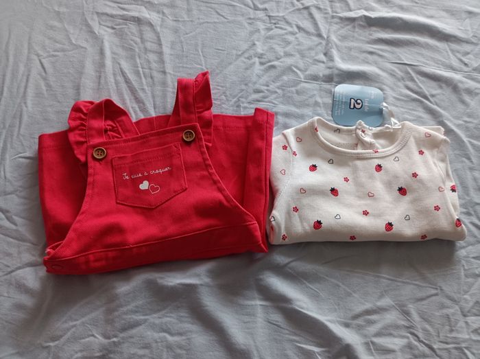 Ensemble Mes petits cailloux taille 9 mois - photo numéro 4