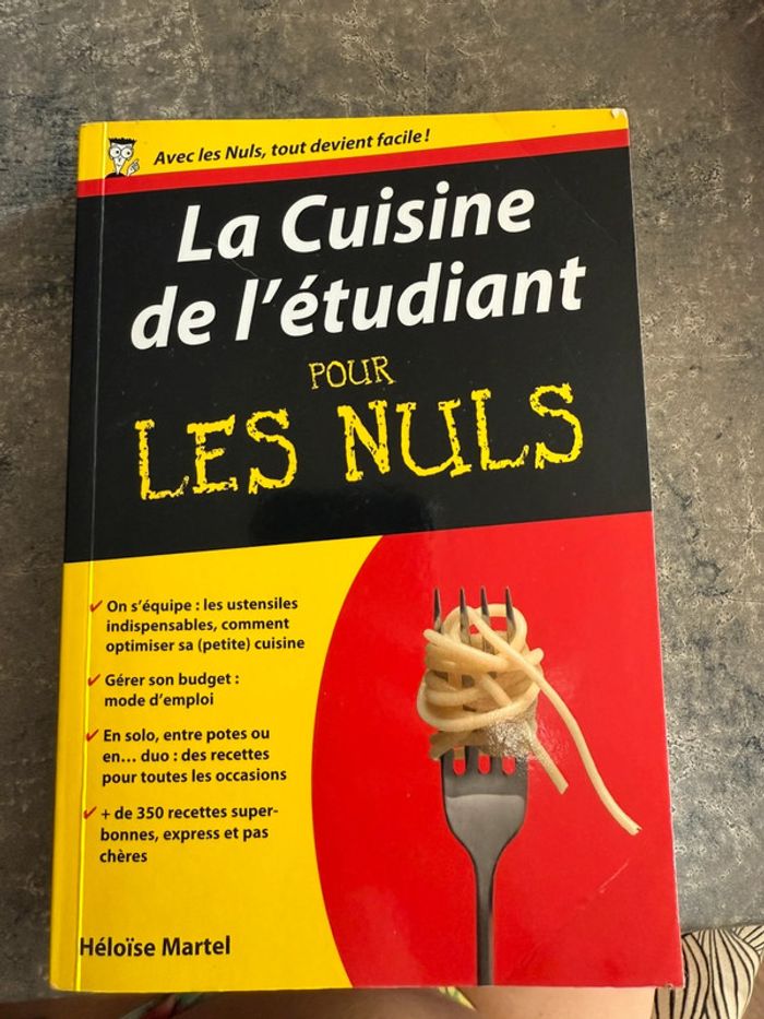 La cuisine de l’étudiant pour les nuls