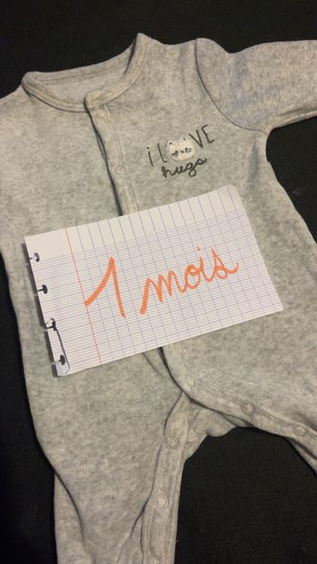 Pyjama 1 mois