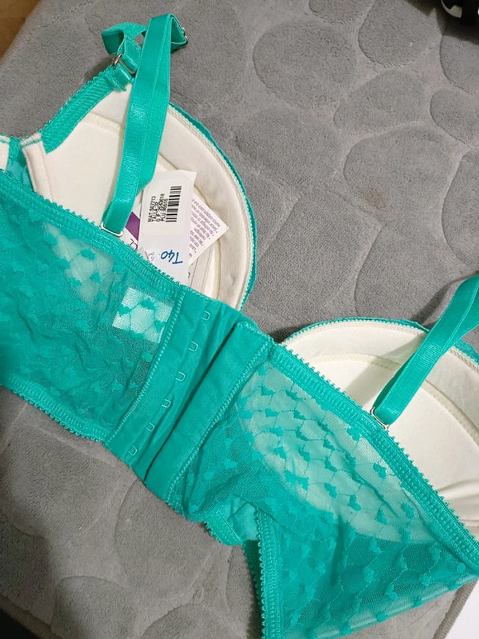 Soutien gorge vert Carmel - photo numéro 4