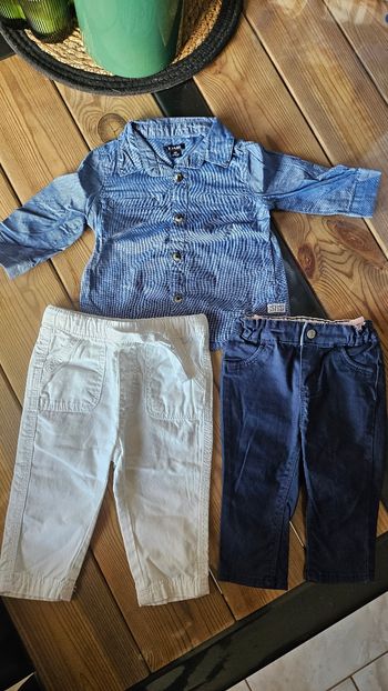 Lot vêtements garçon