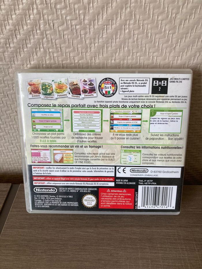 Jeu DS 1000 recettes de cuisine - photo numéro 4