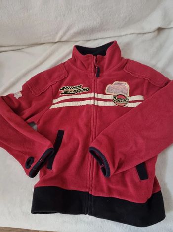 Gilet polaire cars 6 ans