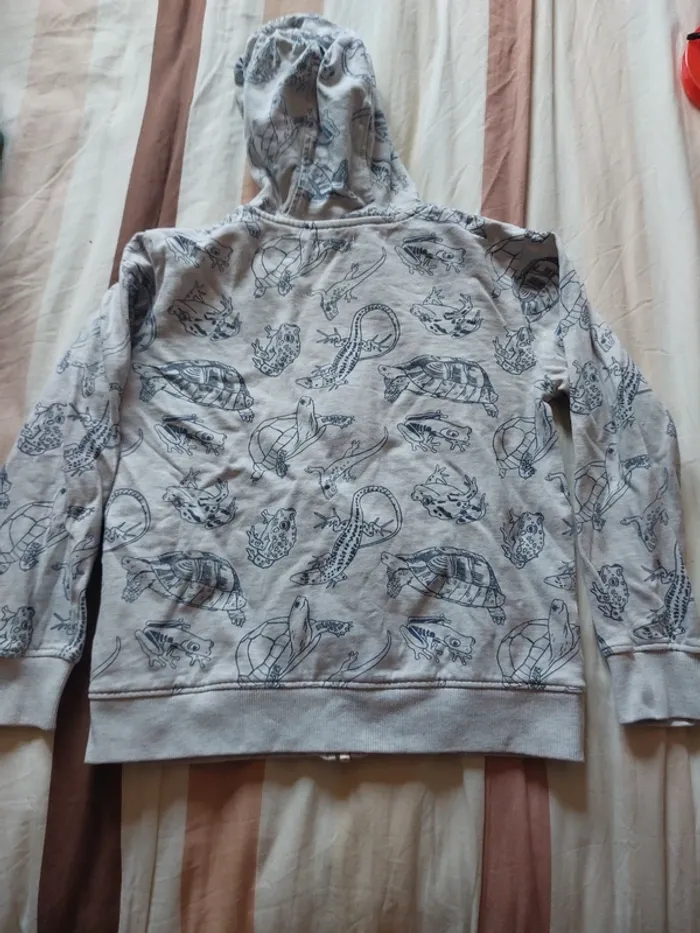 Sweat zippé capuche mi saison - photo numéro 8