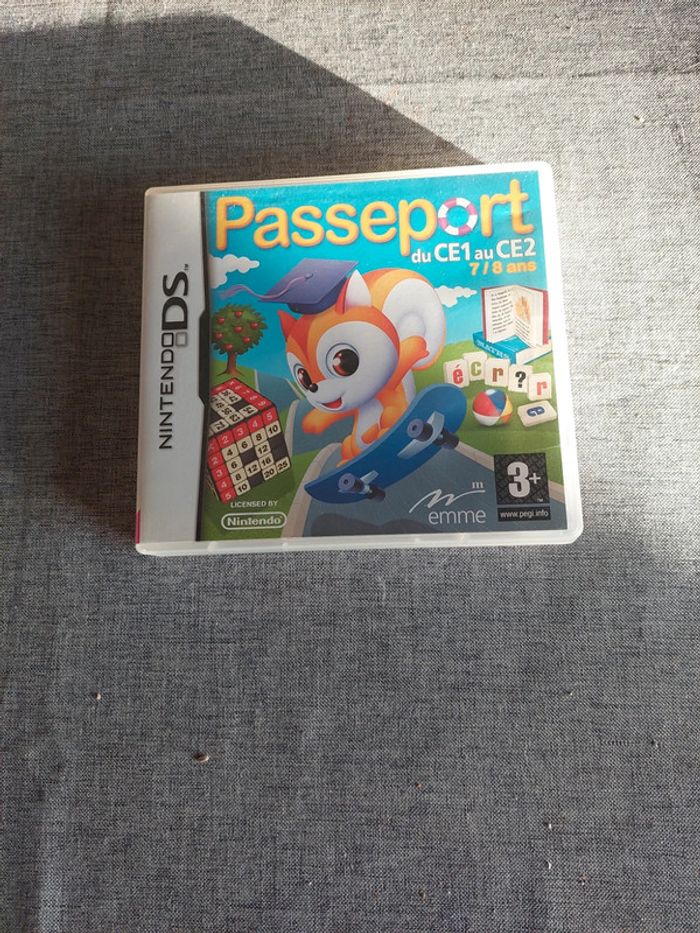 Jeu nintendo ds passeport - photo numéro 1