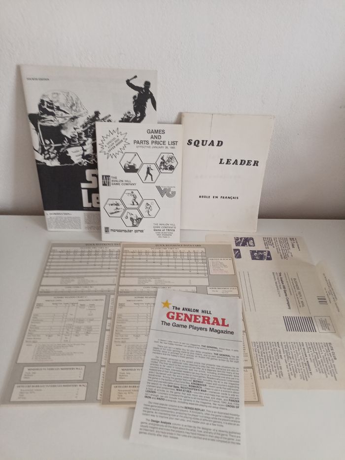 Squad leader thé avalon Hill game company - photo numéro 4