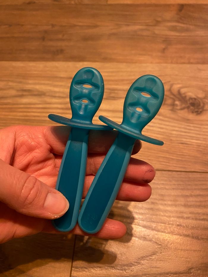 Lot Machouilleur et cuillères d’apprentissage bébé - photo numéro 4