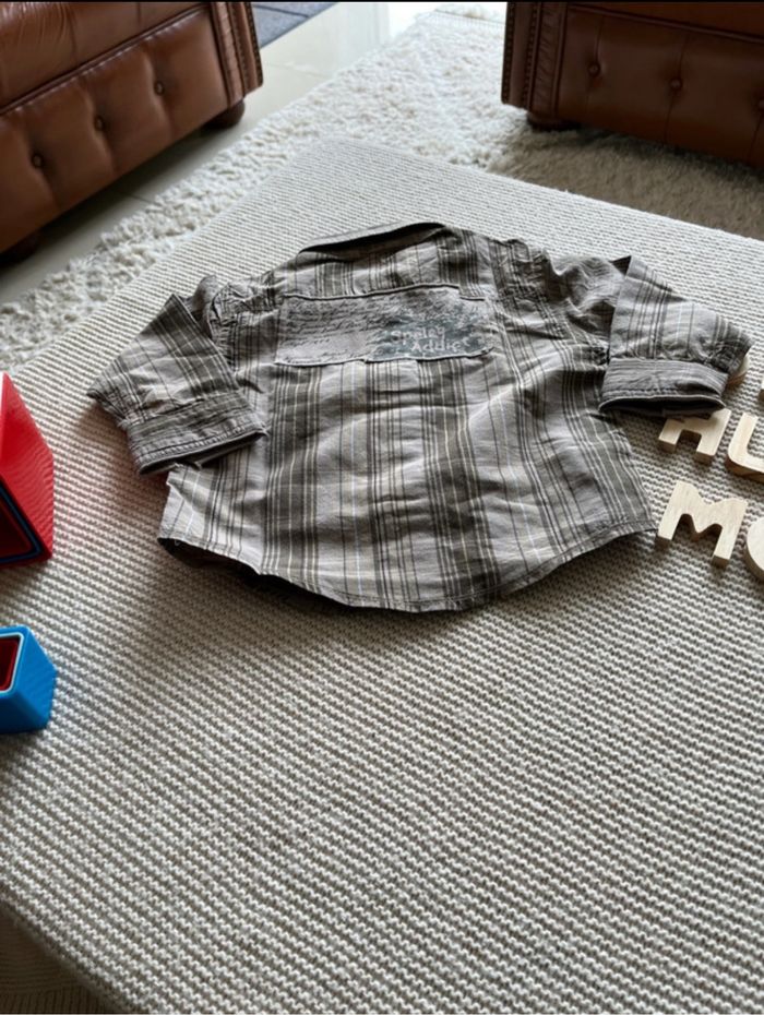 Chemise à carreaux taille 18 mois - photo numéro 6