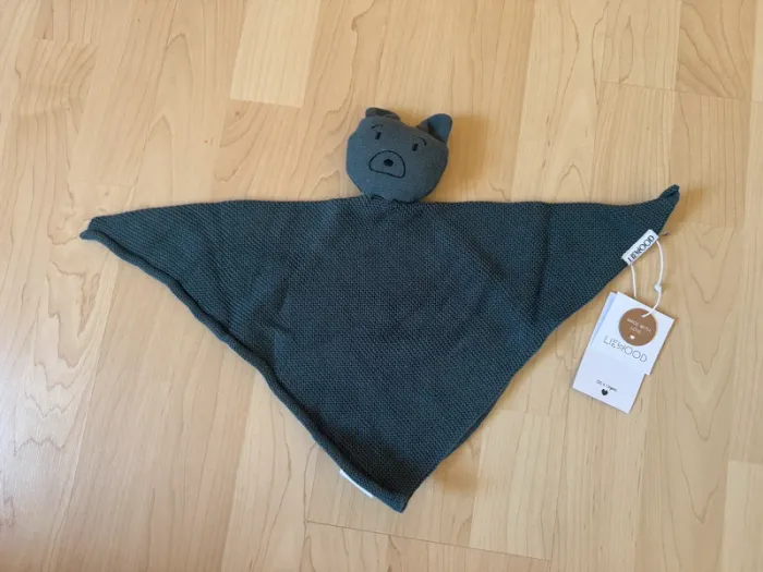 Doudou Milo Mr Bear whale blue – Liewood - photo numéro 2