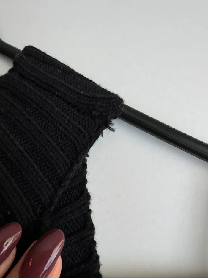 Robe noire épaules dénudées abercrombie - photo numéro 9