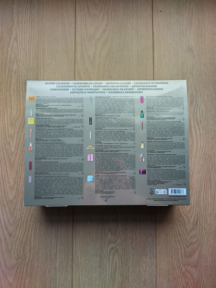 Calendrier de l'avent Sephora Favorites 2025 - photo numéro 2