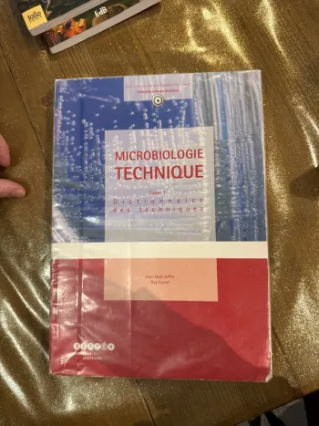 Livre microbiologie technique