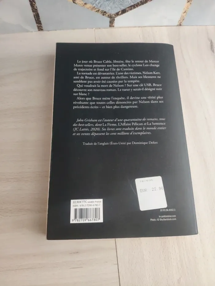 Livre grand format le cas Nelson Kerr Grisham - photo numéro 7