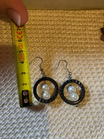 Boucles d’oreille bijoux fantaisie @