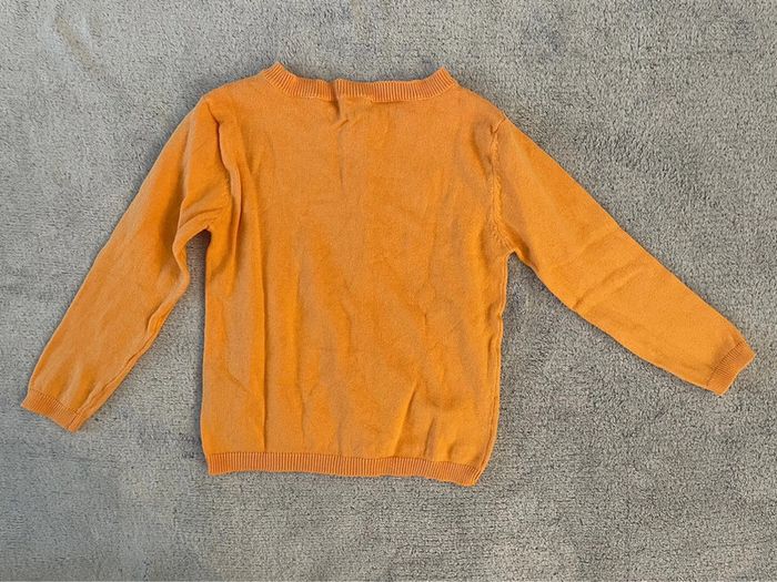 Gilet orange 4 ans - photo numéro 3