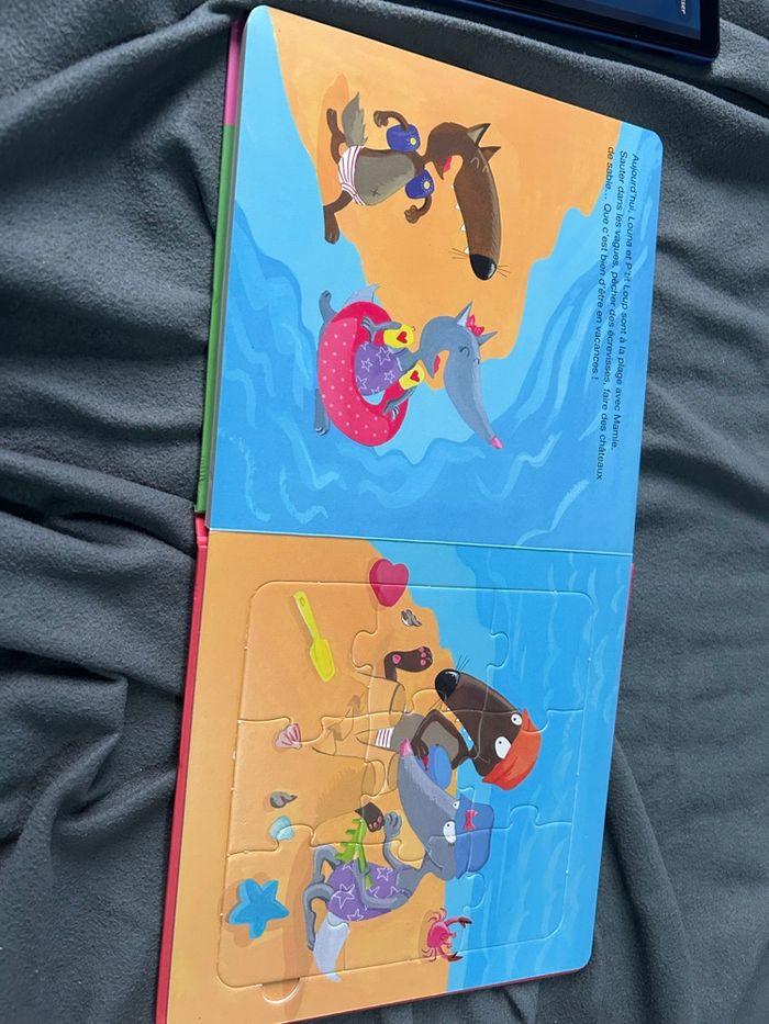 Livre puzzle p’tit loup - photo numéro 2