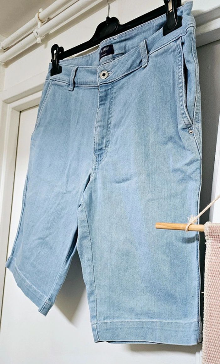 Short Bermuda Jeans Coton Elasthane Saint James Taille 42