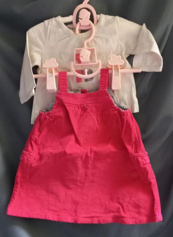 Robe et t-shirt petit bateau 6 mois