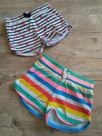 Lot de 2 shorts