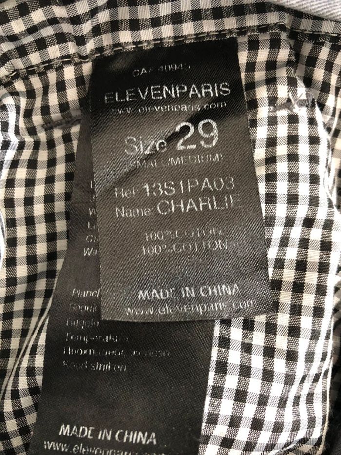 Pantalon « eleven » gris T 29 (38) TBE - photo numéro 8