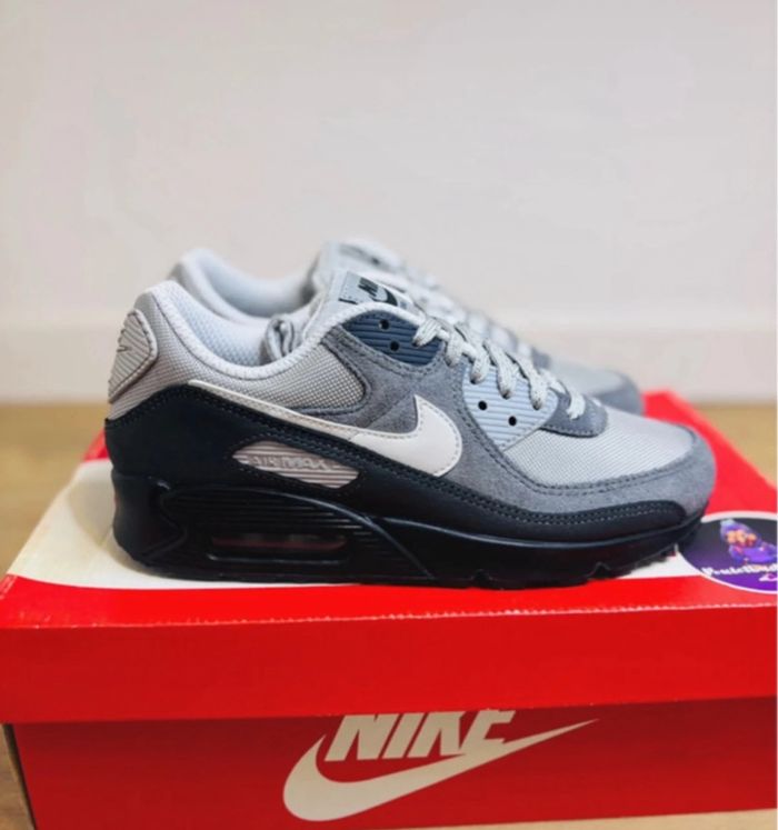 Nike Air Max 90 Réflective Anthracite black Taille 40 - photo numéro 5